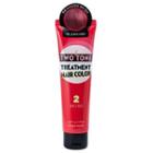 Etude House - Two Tone Treatment Hair Color - 11 Colors #02 Spicy Red