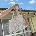 Tassel String Tote Bag