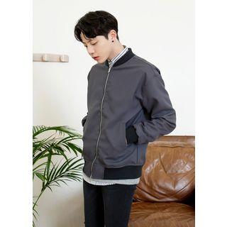 Kangaroo Pocket Zip-up Jacket