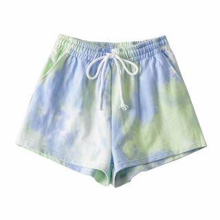 Tie-dyed Shorts / Strapless Top