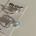 Bow Heart Alloy Earring / Cuff Earring