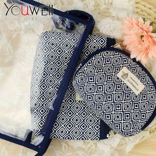Set Of 3: Makeup Pouch