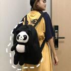 Panda Canvas Backpack