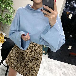 Wide-sleeve Oversized Hoodie In 8 Colors