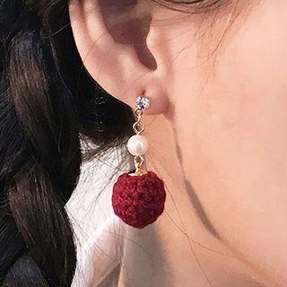 Bobble Rhinestone Earring