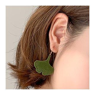 Ginkgo Drop Earring