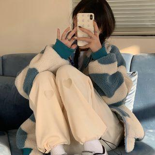 Hear Embroidered Sweatpants