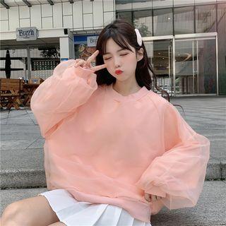 Mesh Sweatshirt