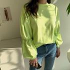 Band-sleeve Pullover