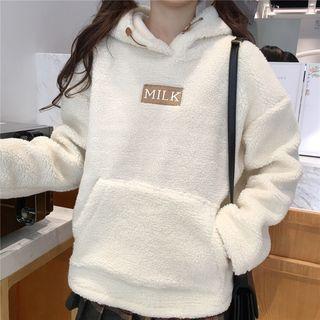Lettering Hoodie Off-white - One Size