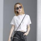 Short-sleeve Twist Cropped T-shirt
