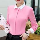 Two-tone Shirt / Dress Pants / Skirt