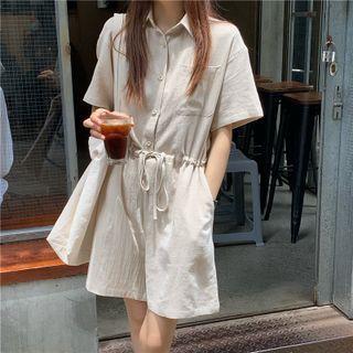 Pocket Wide-leg Jumpsuit
