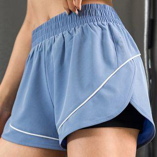 Layered Running Shorts