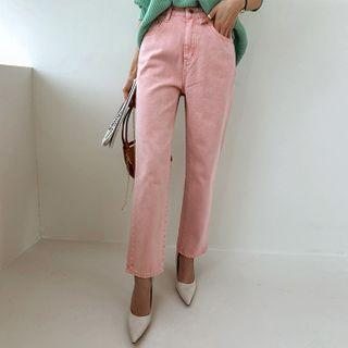 Pastel Washed Relaxed-fit Pants