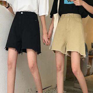 Irregular Hem Shorts