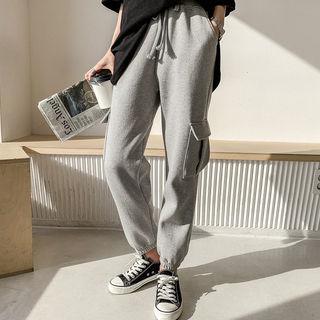 Cargo-pocket Fleece Lined Jogger Sweatpants