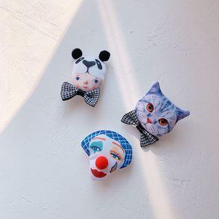 Flannel Cartoon Brooch