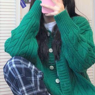 Plain Cardigan / T-shirt
