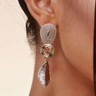Water Drop Earring 1 Pair - Gold - One Size