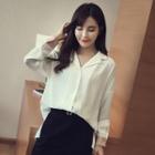 Panel Loose-fit Blouse