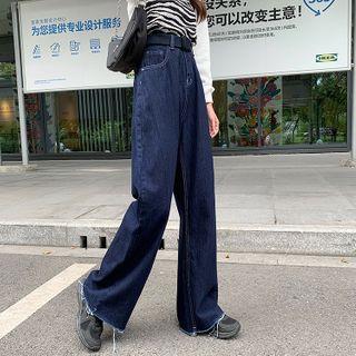High-waist Straight Leg Loose-fit Jeans