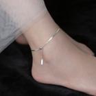 Sterling Silver Anklet S925silver - Anklet - Silver - One Size