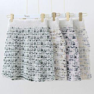 Lattice Knit Skirt