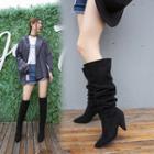 Pointed High Heel Tall Boots