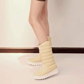 Padded Short Boots