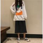 Printed Pullover / Midi Skirt