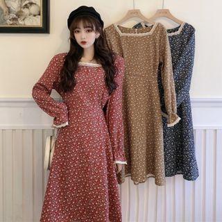 Floral Long Sleeve Dress