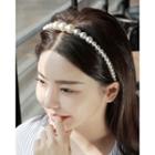 Faux-pearl Bubble Hair Band One Size