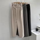 Sashed Harem Dress Pants