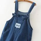 Letter Short Dungaree