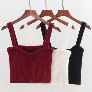 Cropped Knit Camisole