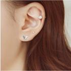 Alloy Butterfly Earring 1 Pair - As Shown In Figure - One Size