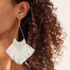 Knot Fringed Earring