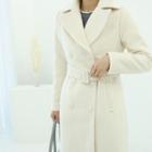 Double-breasted Belted Midi Coat