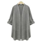 V-neck Long Jacket