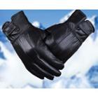 Genuine Leather Biker Gloves