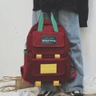 Contrast Patch Backpack