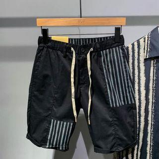 Stripe Panel Shorts