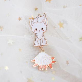 Fox Brooch As Shown In Figure - One Size