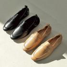 Plain Banded Loafers