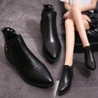 Faux-leather Chelsea Boots