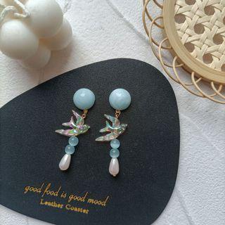 Swallow Acrylic Dangle Earring