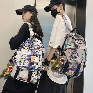 Splatter Print Backpack