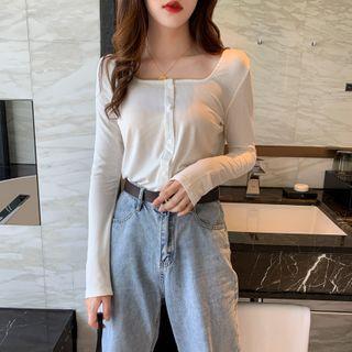 Short / Long-sleeve Button-down T-shirt