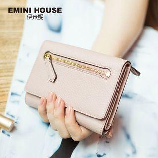 Genuine Leather Fold Wallet